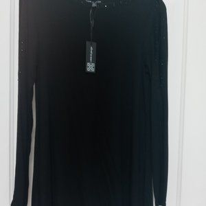 Cable & gauge dress top